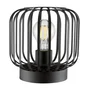 Lampe Pecan métal, noir H.18 cm INSPIRE, E27