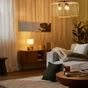Suspension INSPIRE Pecan 3 x E27 diam. 75 cm bambou