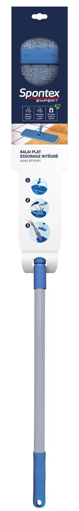 Balai plat avec essorage pour sols SPONTEX EXPERT