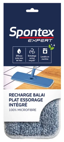 Recharge balai plat pour sols SPONTEX EXPERT