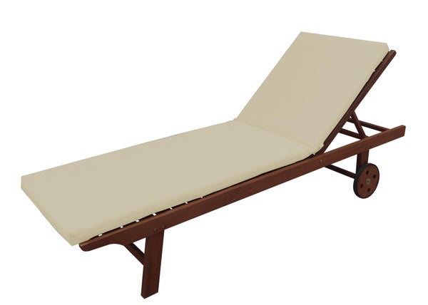 Coussin pour bain de soleil beige SOFT Perla