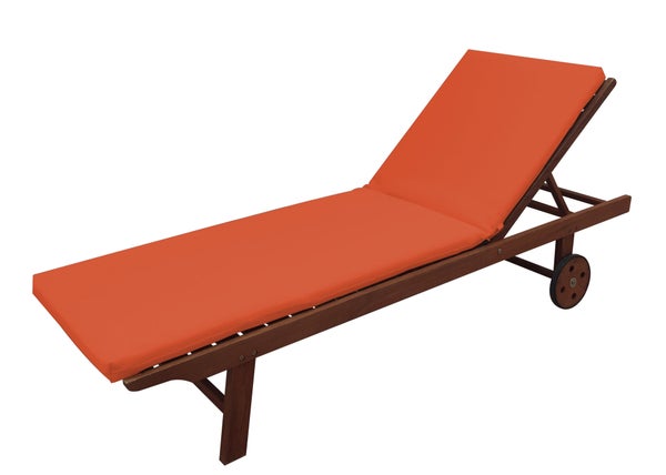 Coussin pour bain de soleil orange SOFT Perla
