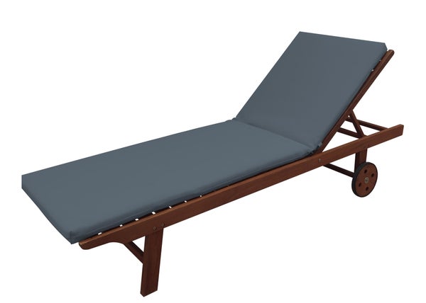 Coussin pour bain de soleil anthracite SOFT