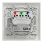 Lot de 5 prises affleurantes complètes Odace, SCHNEIDER ELECTRIC, blanc