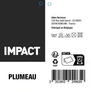 Plumeau dépoussiérant en microfibre lavable IMPACT