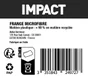 Frange microfibre nettoyage quotidien IMPACT
