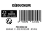 Déboucheur canalisation ventouse manche en bois PDC BRUSH