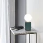 Lampe tyamo e27 h13 ceramiq glossy emerald1 inspire