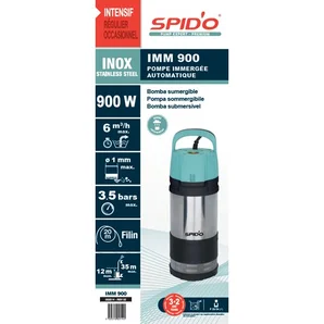 Pompe arrosage immergée  900W 6m3/H SPID'O
