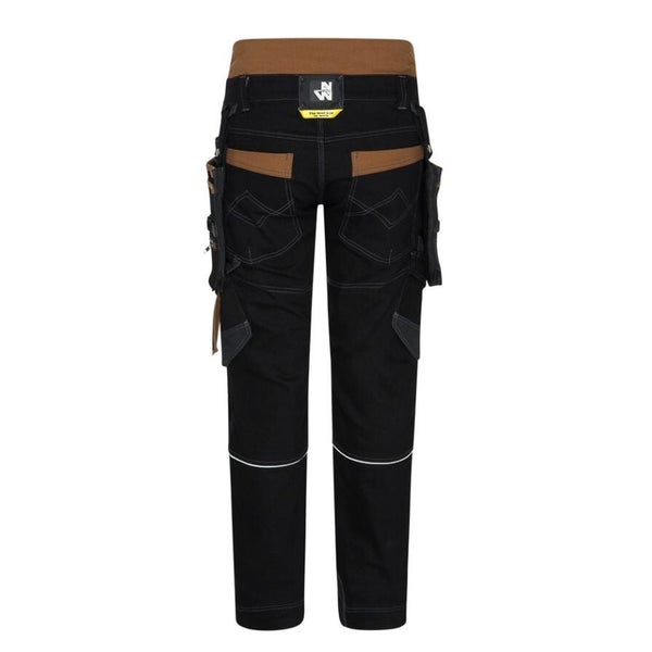 Pantalon de travail Vicente NORTH WAYS noir, taille 56