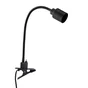 Lampe de bureau pince Tekla métal, noir, H.42 cm INSPIRE, GU10