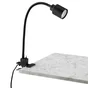 Lampe de bureau pince Tekla métal, noir, H.42 cm INSPIRE, GU10