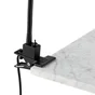 Lampe de bureau pince Tekla métal, noir, H.42 cm INSPIRE, GU10