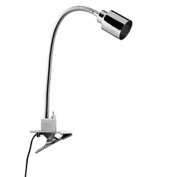 Lampe de bureau pince Tekla H.42 cm métal, chrome INSPIRE, GU10