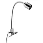 Lampe de bureau pince Tekla H.42 cm métal, chrome INSPIRE, GU10