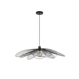 Suspension INSPIRE Bamako E27 diam. 80 cm métal noir
