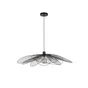 Suspension INSPIRE Bamako E27 diam. 80 cm métal noir