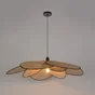 Suspension INSPIRE Bamako E27 diam.110 cm pvc/rotin