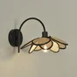Applique Bamako E27, diam. 25cm rotin, naturel, INSPIRE