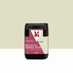 Peinture meuble sable mat V33 Rénovation cuisine et bain 0.075l