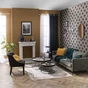 Lampe bureau anita banker e27 h36 laiton/metal noir inspire