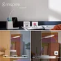 Lampe bureau piat led h23 dimmable variation de blancs blanc inspire