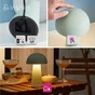 Lampe Sigrun, abs, vert, H.21 cm INSPIRE LED