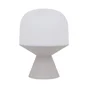 Lampe tiga e14 h22.5 plastique recycle taupe trench6 inspire