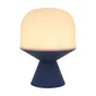 Lampe tiga e14 h22.5 plastique recycle bleu denim1 inspire