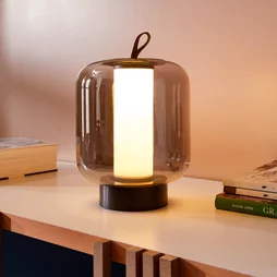 Lampe narsis led h30 cct dimmable verre/plastique inspire