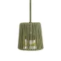 Lustre Mini conta, pvc, vert, Diam.15 cm LED