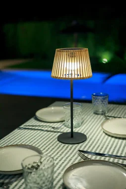 Lanterne solaire et rechargeable Okinawa 350 Lumen marron NEWGARDEN