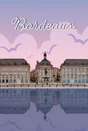 Toile imprimée Bordeaux, CEANOTHE l.30 x H.45 cm