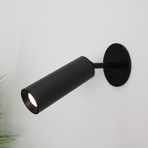 APPLIQUE SANS FIL ROLL 4 LED 3000K 300LM RECHARGEABLE NOIR NEWGARDEN