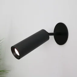 APPLIQUE SANS FIL ROLL 4 LED 3000K 300LM RECHARGEABLE NOIR NEWGARDEN