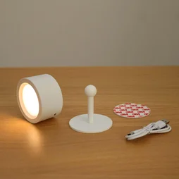 APPLIQUE SANS FIL ROLL 8 LED 3000K 300LM RECHARGEABLE BLANC NEWGARDEN