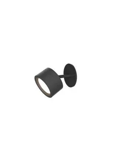 APPLIQUE SANS FIL ROLL 8 LED 3000K 300LM RECHARGEABLE NOIR NEWGARDEN