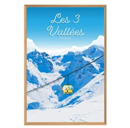 Image encadrée Val thorens, CEANOTHE l.65 x H.97 cm