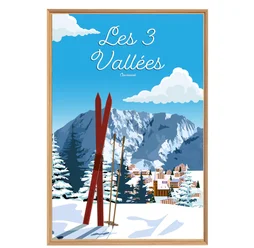 Image encadrée Courchevel, CEANOTHE l.65 x H.97 cm