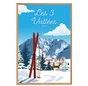 Image encadrée Courchevel, CEANOTHE l.65 x H.97 cm