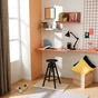 Lampe bureau ennis e27 h55 metal paris0 inspire