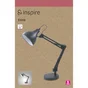 Lampe bureau ennis e27 h55 metal paris0 inspire