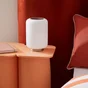 Lampe bombo led h21.5 dimmable/touch metal/verre inspire