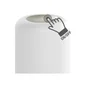 Lampe bombo led h21.5 dimmable/touch metal/verre inspire