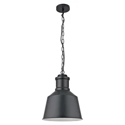 Suspension INSPIRE Ezio E27 diam. 35 cm métal noir