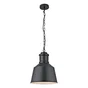 Suspension INSPIRE Ezio E27 diam. 35 cm métal noir