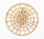 Décoration murale Boho, beige ARIANE l.23.5 x H.23.5 cm