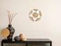 Décoration murale Boho, beige et blanc ARIANE l.30 x H.30 cm