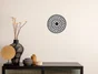 Décoration murale Boho, marron et blanc ARIANE l.28 x H.28 cm