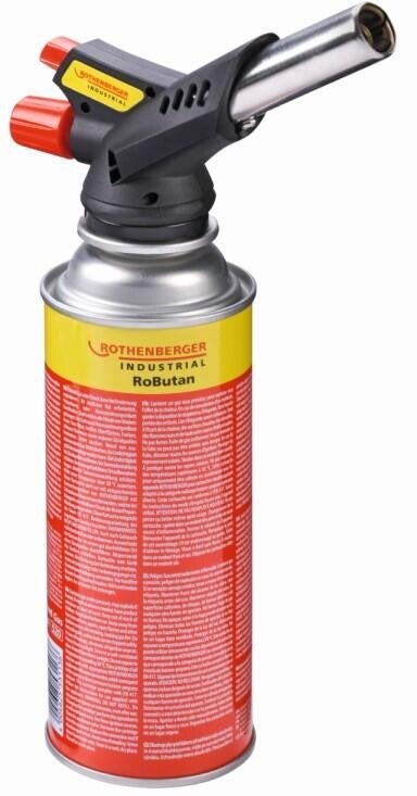 Lampe à souder monogaz RS 220 ROTHENBERGER + une cartouche de gaz Robutan fournie